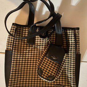 Longaberger Bags Black & Tan